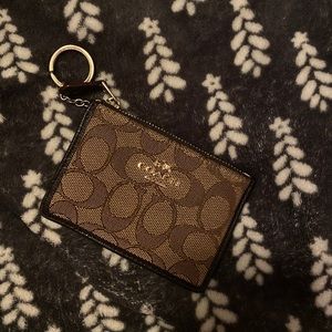 Coach ID key chain